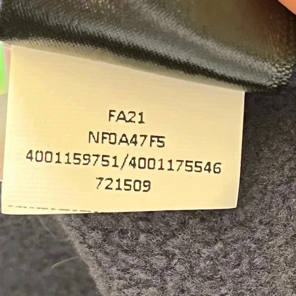 Men’s North Face Full Zip Sweater Size L Navy Blue - Picture 8 of 10